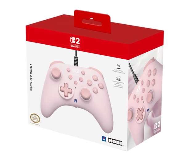 Hori Pad przewodowy Turbo Cozy Pink (switch 2) - 1471590 - zdjęcie 4